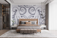 Giant Octopus Sea Wall Mural - Wallanza