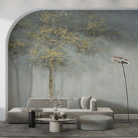 Gilded Grove Wall Mural - Wallanza