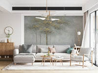 Gilded Grove Wall Mural - Wallanza
