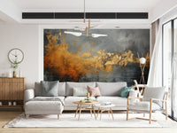 Gilded Horizon Wall Mural - Wallanza