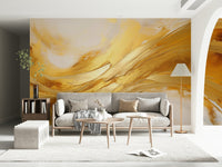 Gilded Horizons Wall Mural - Wallanza