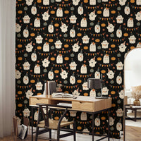 Girly Cute Halloween Wallpaper - Wallanza