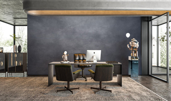 Wall mural featuring a gloomy sky with grunge texture