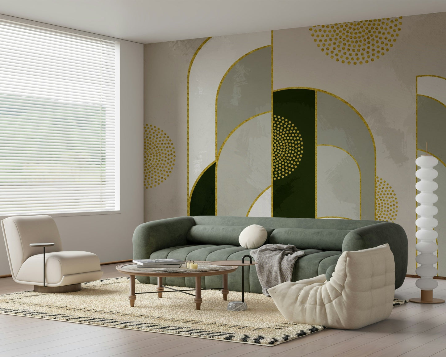 Golden Arches Wall Mural - Wallanza