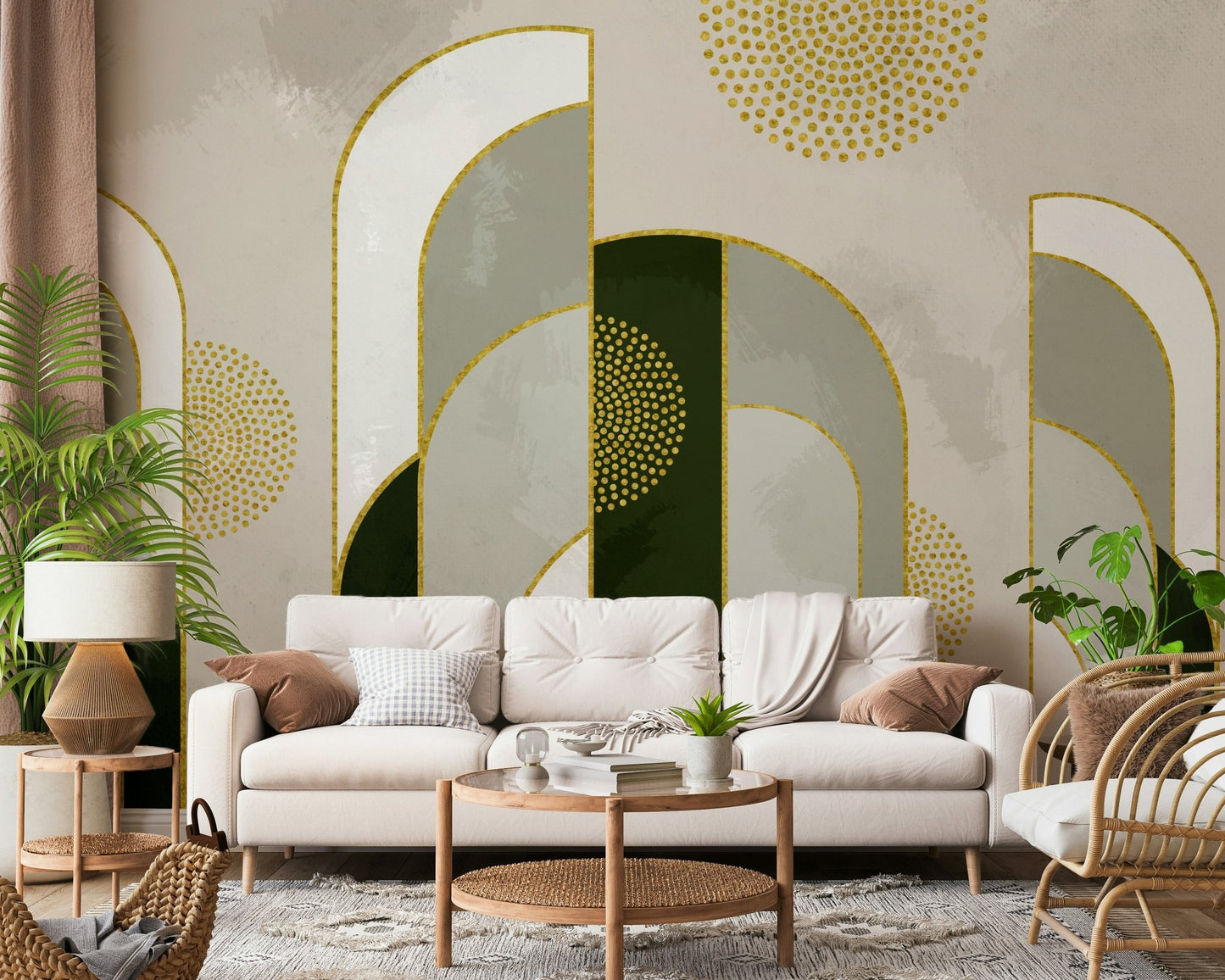 Golden Arches Wall Mural - Wallanza