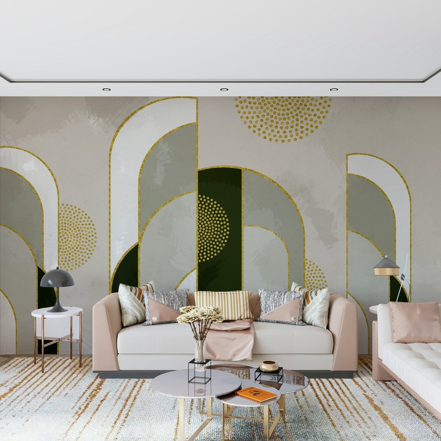 Golden Arches Wall Mural - Wallanza
