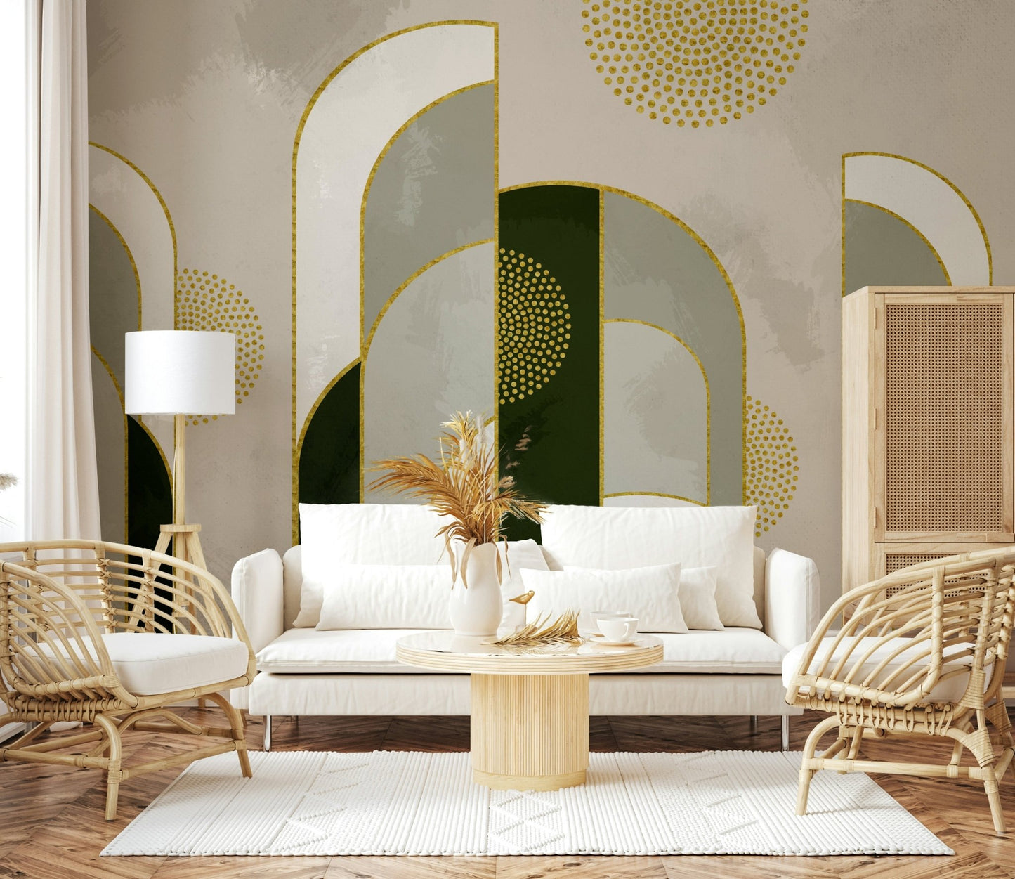 Golden Arches Wall Mural - Wallanza