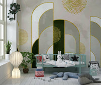 Golden Arches Wall Mural - Wallanza