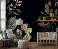 Golden Autumn Wall Mural - Wallanza