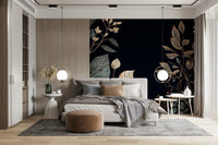 Golden Autumn Wall Mural - Wallanza