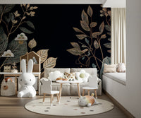 Golden Autumn Wall Mural - Wallanza
