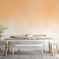 Golden hour watercolor wall mural with soft ombre effect.