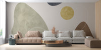 Golden Sun Wallpaper Mural - Wallanza
