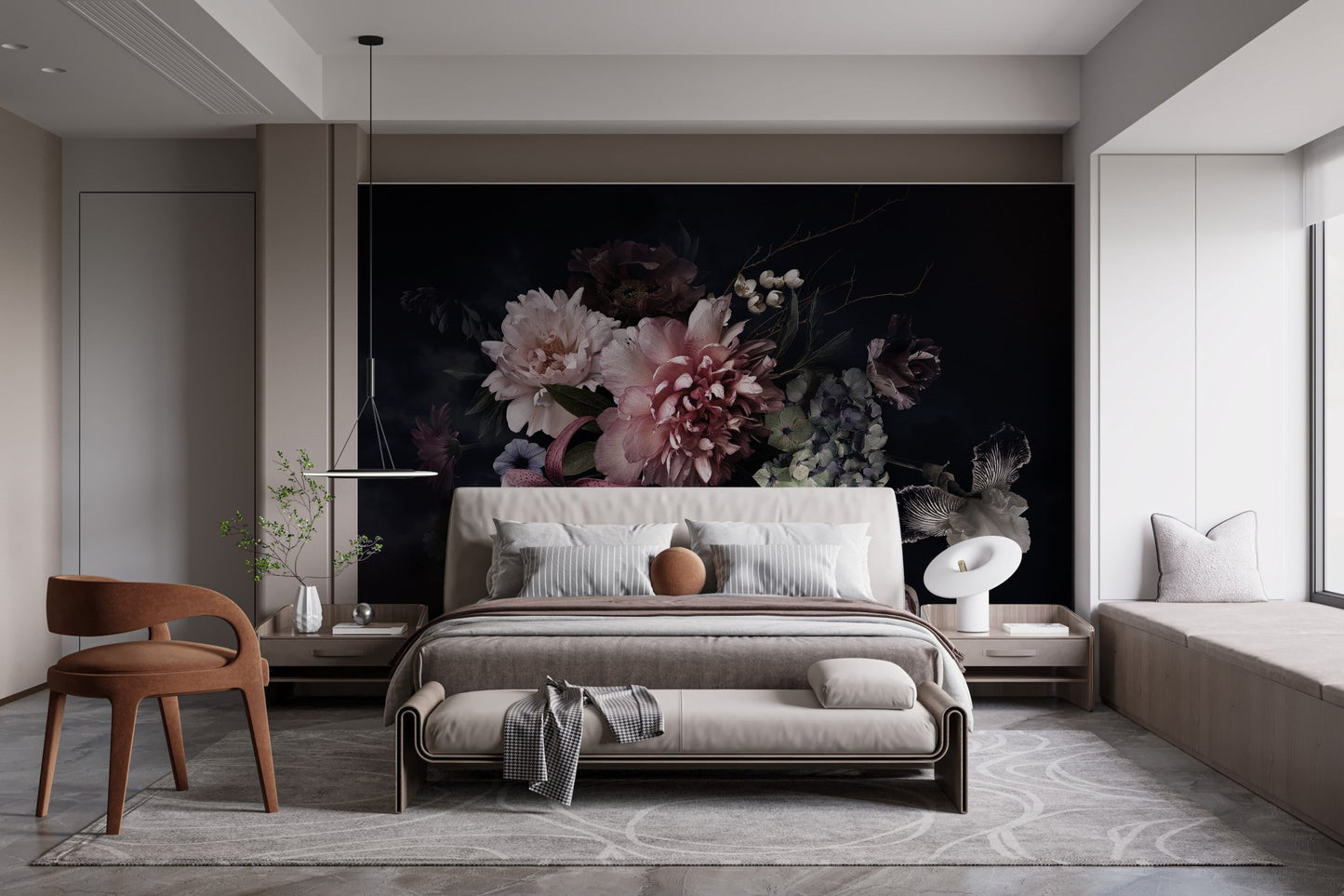 Gothic Garden Delight Wallpaper Mural for Bold Walls