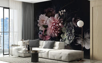 Gothic Garden Delight Wallpaper Mural for Elegant Touch