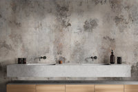 Gray Concrete Wall Mural - Wallanza