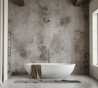 Gray Concrete Wall Mural - Wallanza
