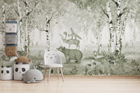 Green Bear King Wallpaper - Wallanza