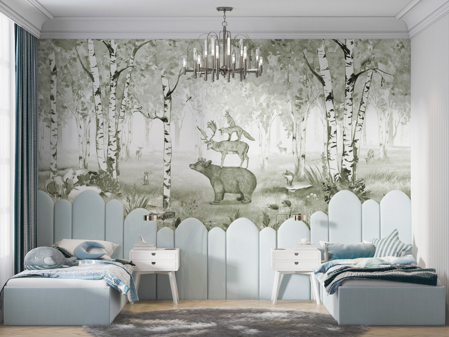 Green Bear King Wallpaper - Wallanza