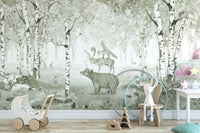 Green Bear King Wallpaper - Wallanza