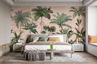 Green Forest Wallpaper Mural - Wallanza