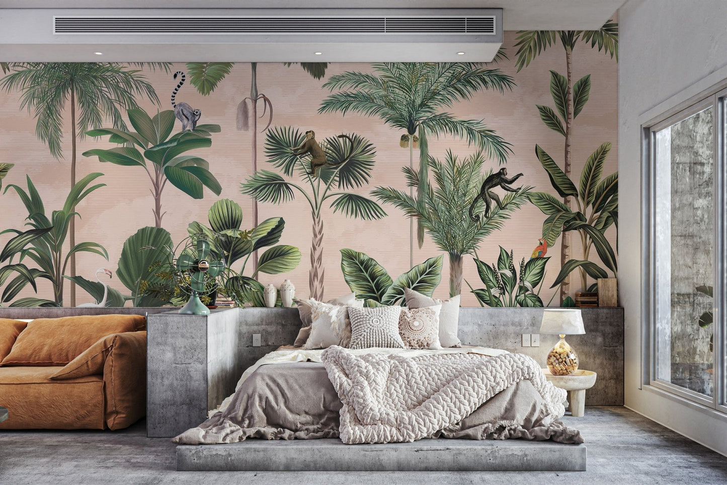 Green Forest Wallpaper Mural - Wallanza