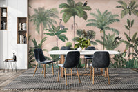 Green Forest Wallpaper Mural - Wallanza