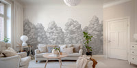 Grey Trees Wall Mural - Wallanza