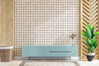 Organic line mesh design for modern wall murals