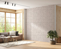 Abstract black cross grid for creative wall murals