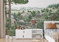 Happy Hills Wallpaper Wall Murals - Wallanza