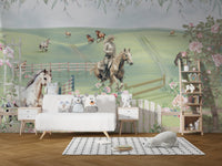 Horse Riding Adventure Wall Mural - Wallanza