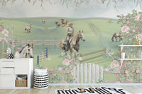 Horse Riding Adventure Wall Mural - Wallanza