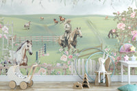 Horse Riding Adventure Wall Mural - Wallanza