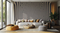 Hypnotic Pattern Wallpaper Mural - Wallanza