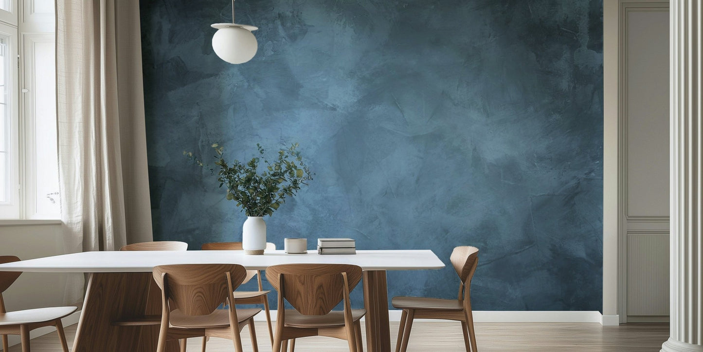 Indigo Depths Texture Wall Mural - Wallanza