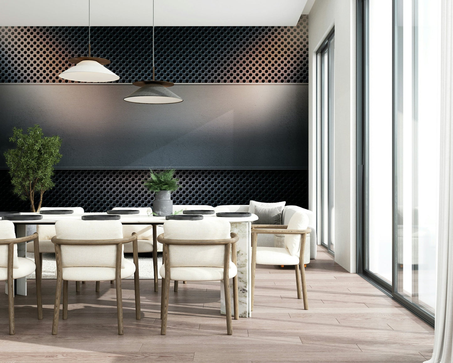 Industrial Grate Wall Mural - Wallanza
