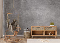 Urban industrial grey mural for home walls
