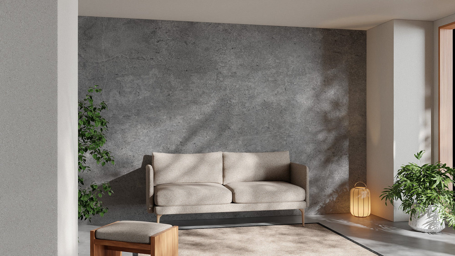 Industrial Grey Wall Mural - Wallanza