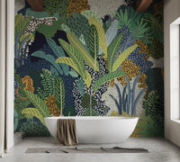Jungle Cat Wall Mural - Wallanza