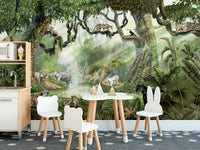 Jungle Cats Wallpaper Murals - Wallanza