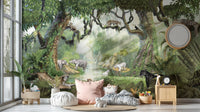 Jungle Cats Wallpaper Murals - Wallanza