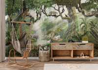 Jungle Cats Wallpaper Murals - Wallanza