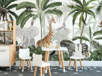 Jungle Jive Mural Wallpaper - Wallanza