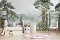 Jungle Landscape Wall Mural - Wallanza