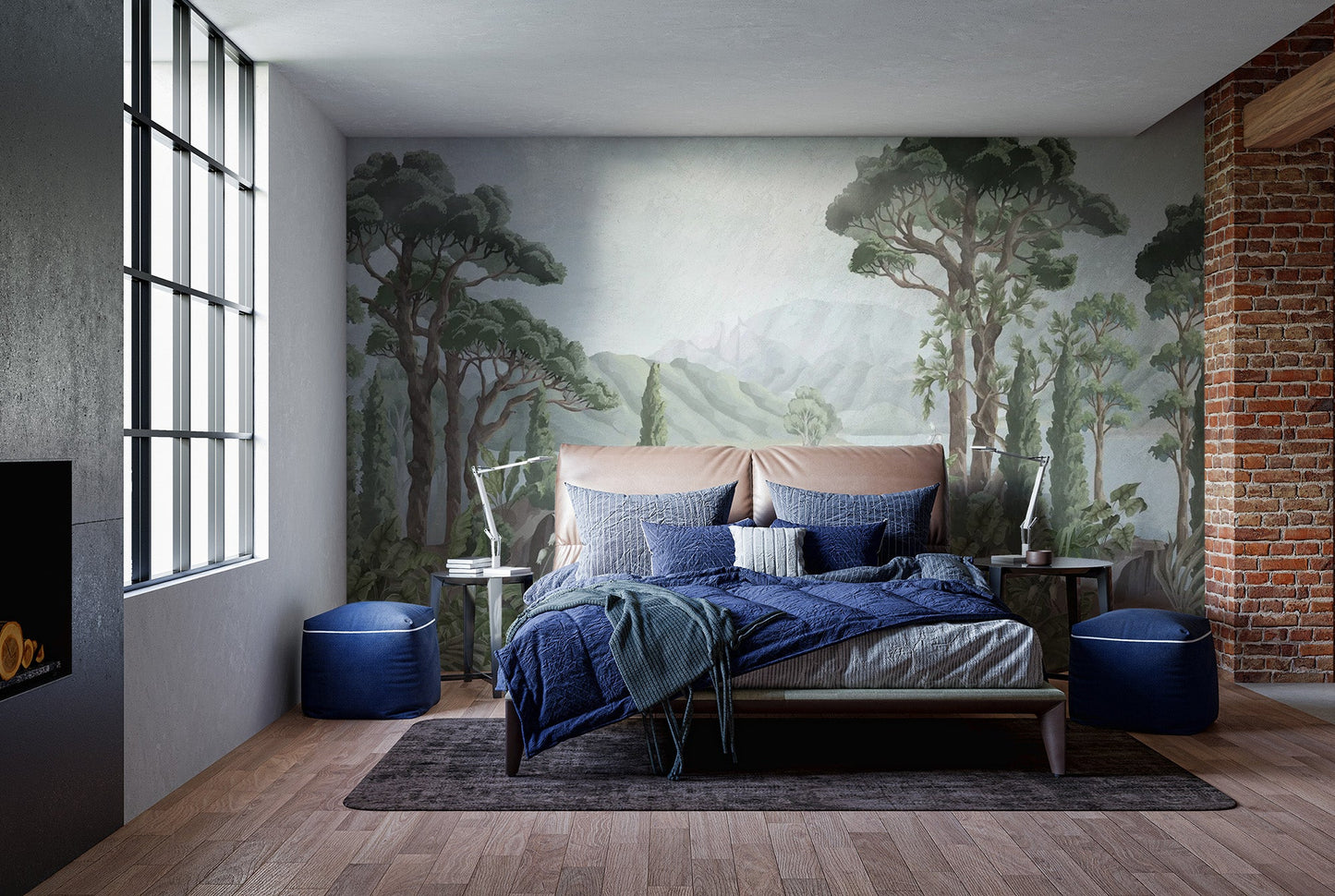 Jungle Landscape Wall Mural - Wallanza