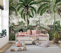 Jungle wallpaper murals for kids - Wallanza