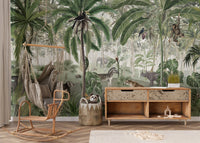 Jungle wallpaper murals for kids - Wallanza