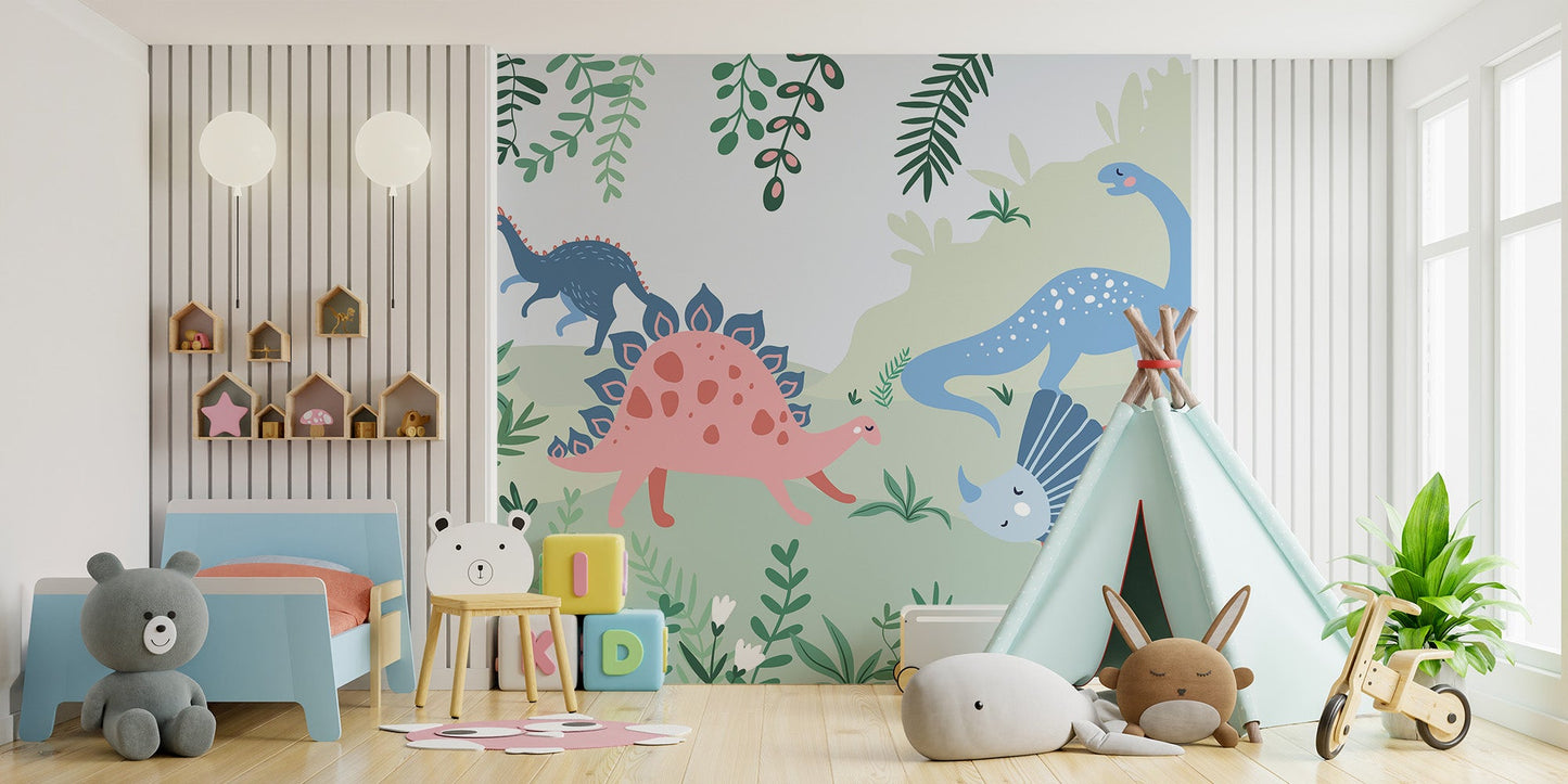 Jurassic Park Kids Wallpaper Mural - Wallanza