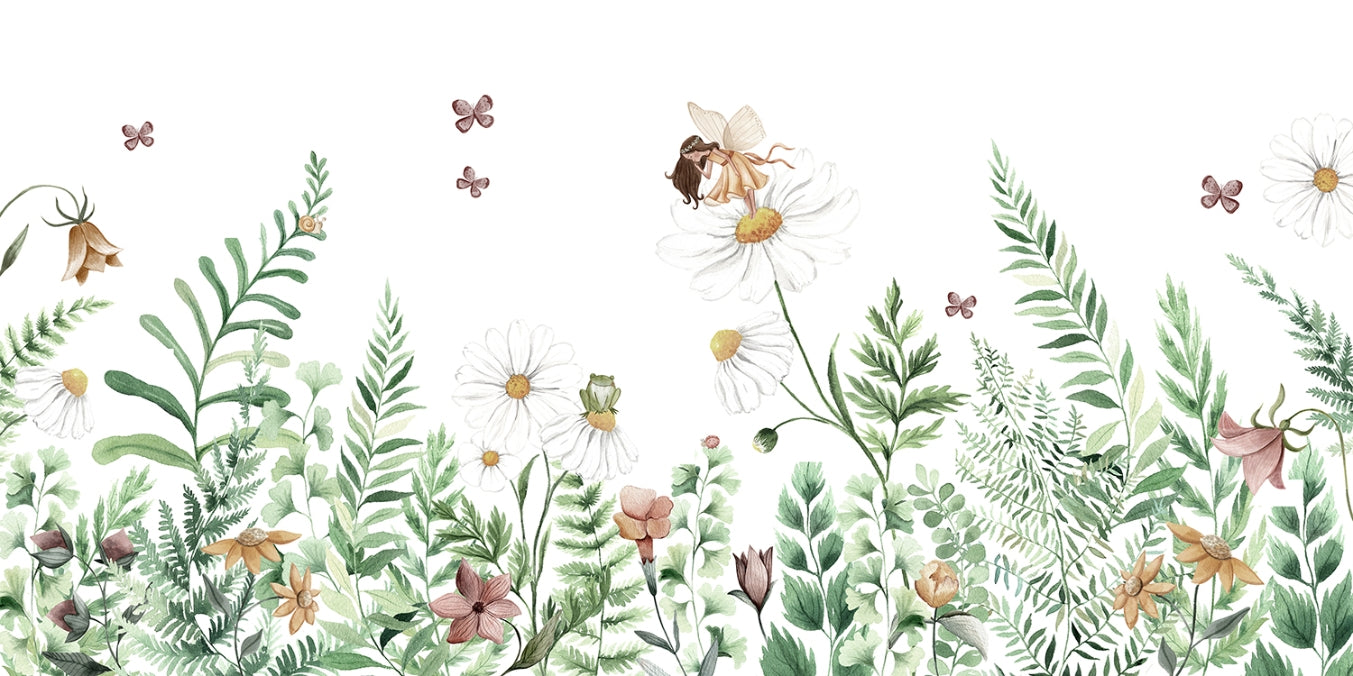 Fairy Garden Fantasy Wall Mural